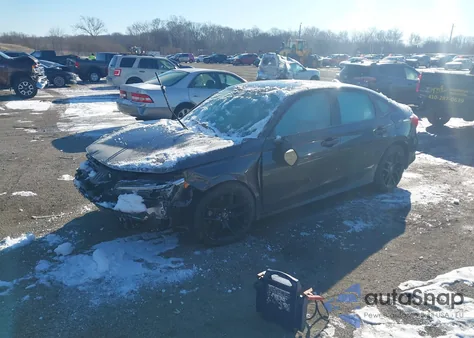 2022 Honda Civic Sport from USA, damaged, VIN 2HGFE2F55NH517468